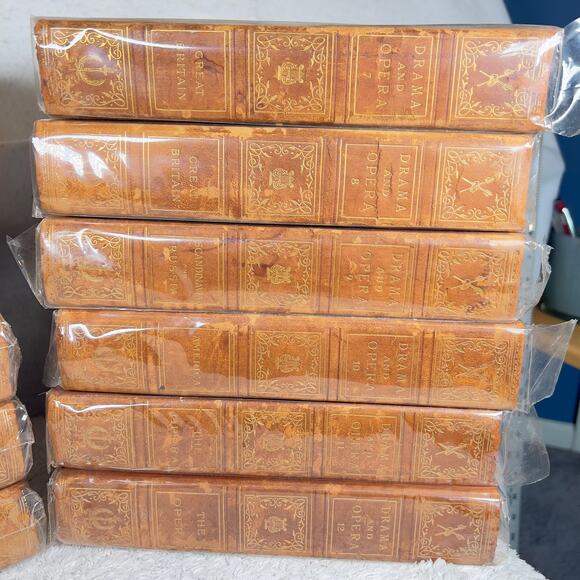 Drama and Opera Beaux Arts Edition Alfred Bates 12 Volume Limited #19 of 500 - Picture 3 of 16